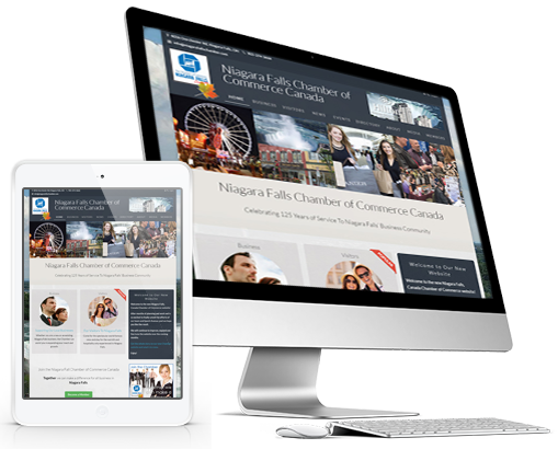 Custom Website Design for Niagara Falls Chamber